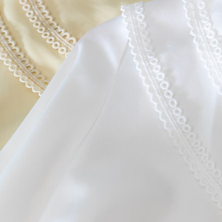 大襟パールボタンブラウス 春夏秋冬 オールシーズン | Frenchic | 詳細画像3 