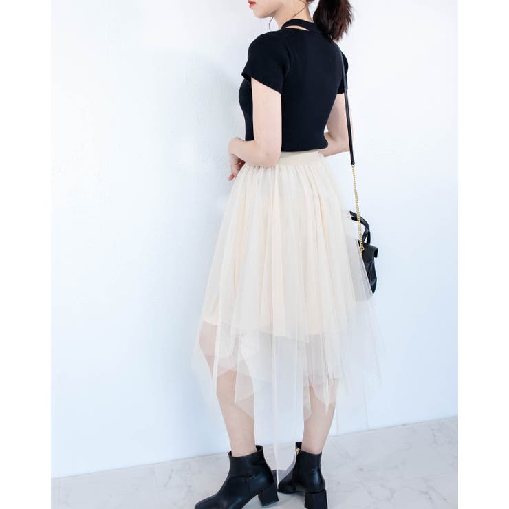 リブニット半袖カットソー レーディス 半袖 | Frenchic | 詳細画像22 