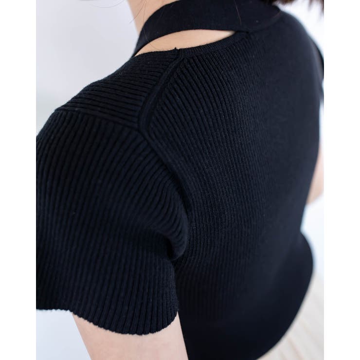 リブニット半袖カットソー レーディス 半袖 | Frenchic | 詳細画像9 