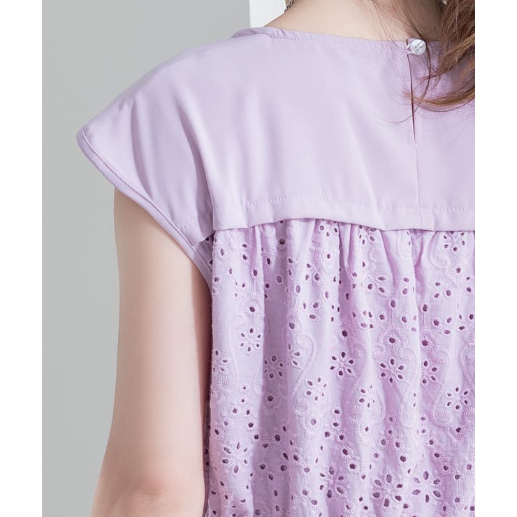 カットソーワーク刺繡トップス レーディス カジュアル | Frenchic | 詳細画像8 