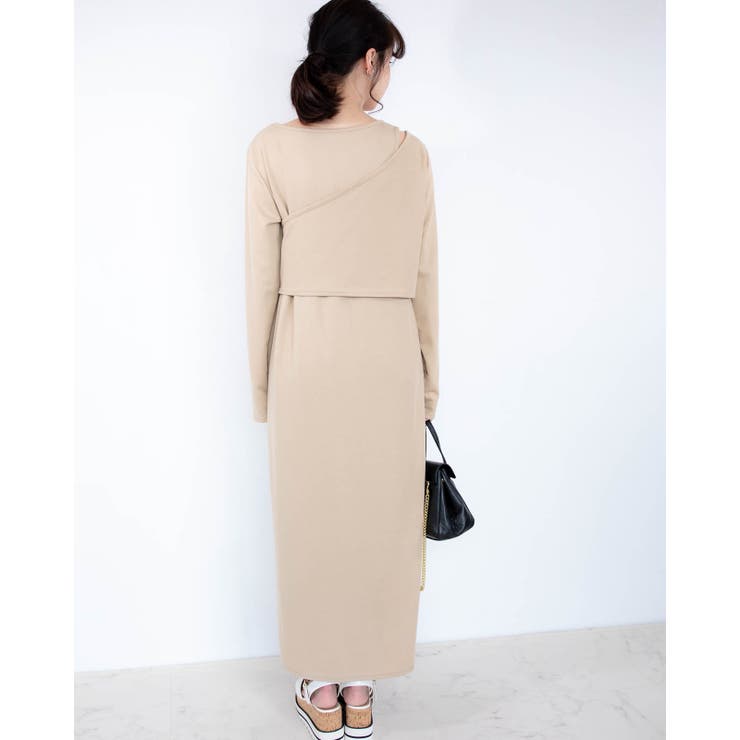 トップス付き ロングワンピース レーディス | Frenchic | 詳細画像12 