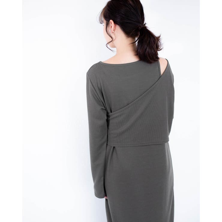 トップス付き ロングワンピース レーディス | Frenchic | 詳細画像21 