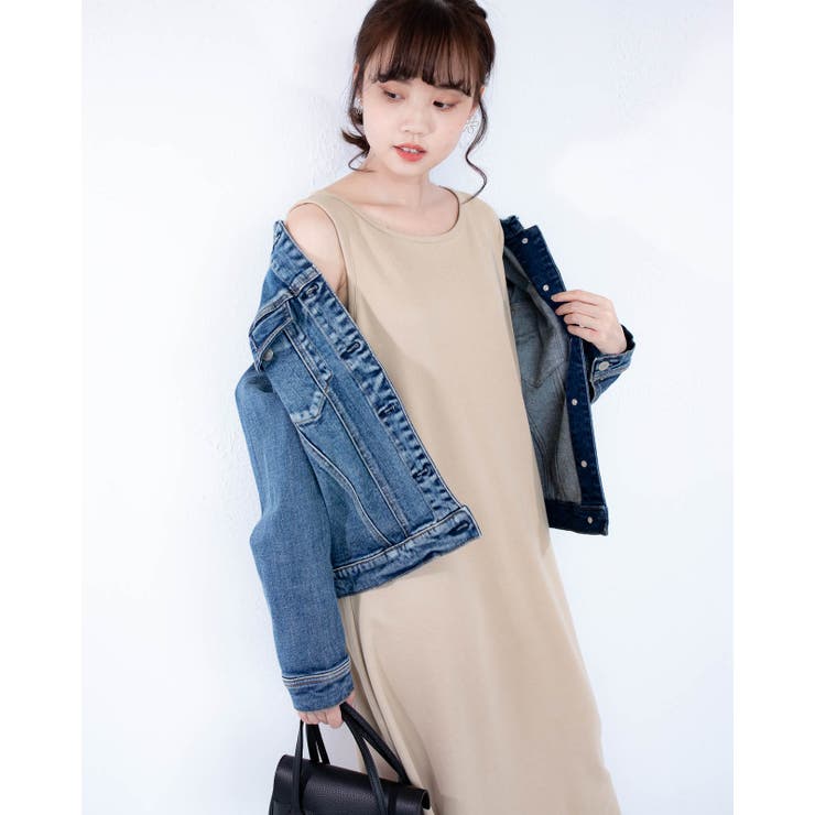 トップス付き ロングワンピース レーディス | Frenchic | 詳細画像25 