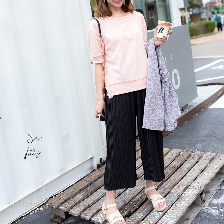 大花刺繡レースカットソー レーディス カジュアル | Frenchic | 詳細画像8 