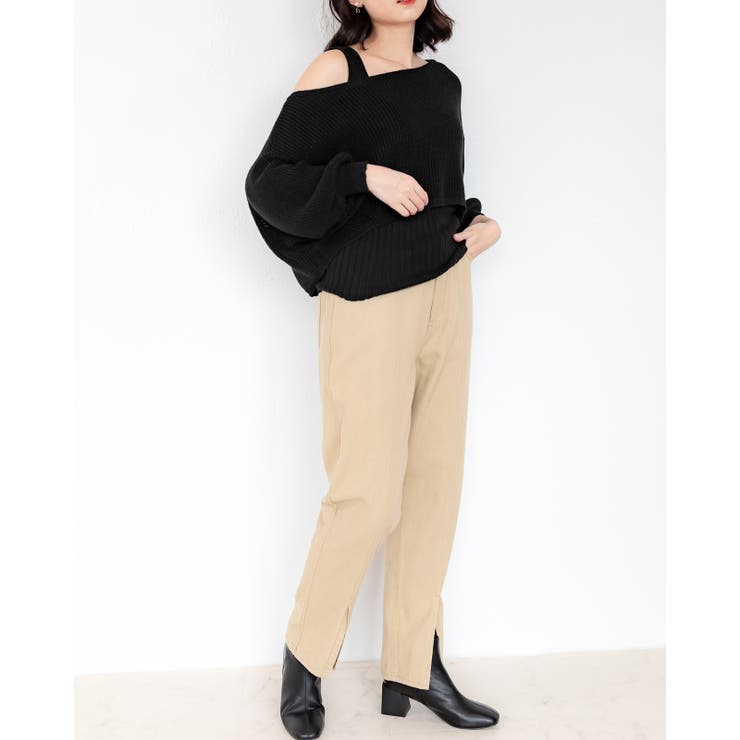 ニットーカットソー インナー付き レーディス | Frenchic | 詳細画像21 