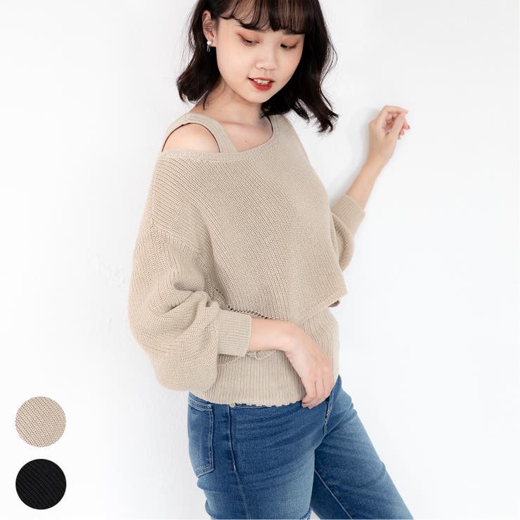 ニットーカットソー インナー付き レーディス | Frenchic | 詳細画像1 