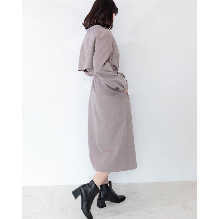 2WAY トレンチ風シャツワンピース レーディス | Frenchic | 詳細画像22 