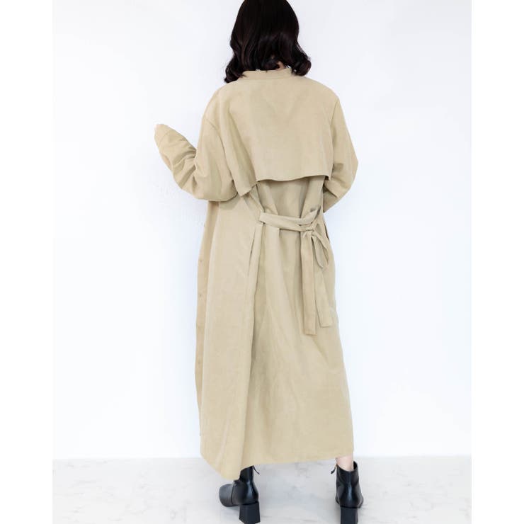 2WAY トレンチ風シャツワンピース レーディス | Frenchic | 詳細画像5 