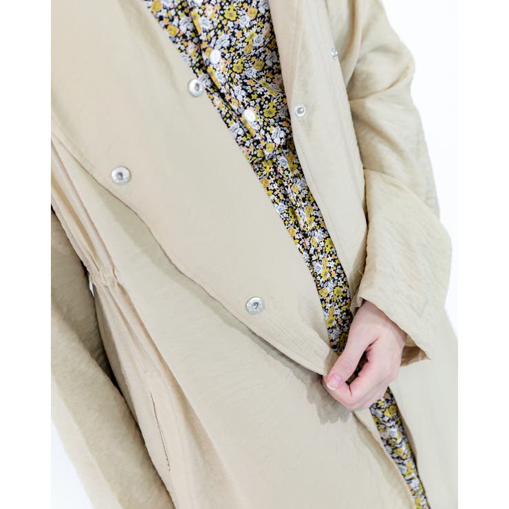 ガーゼガウンコート レーディス フロントボタン | Frenchic | 詳細画像15 