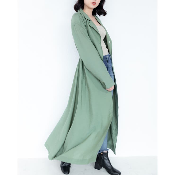 ガーゼガウンコート レーディス フロントボタン | Frenchic | 詳細画像19 