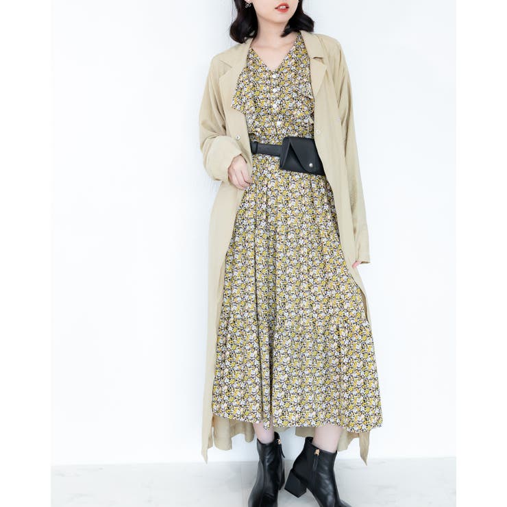 ガーゼガウンコート レーディス フロントボタン | Frenchic | 詳細画像24 