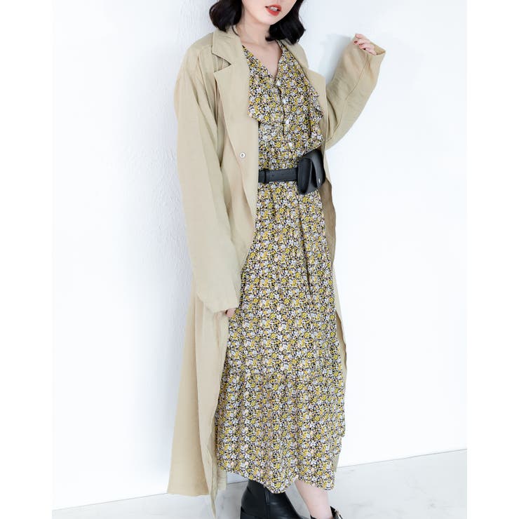 ガーゼガウンコート レーディス フロントボタン | Frenchic | 詳細画像27 