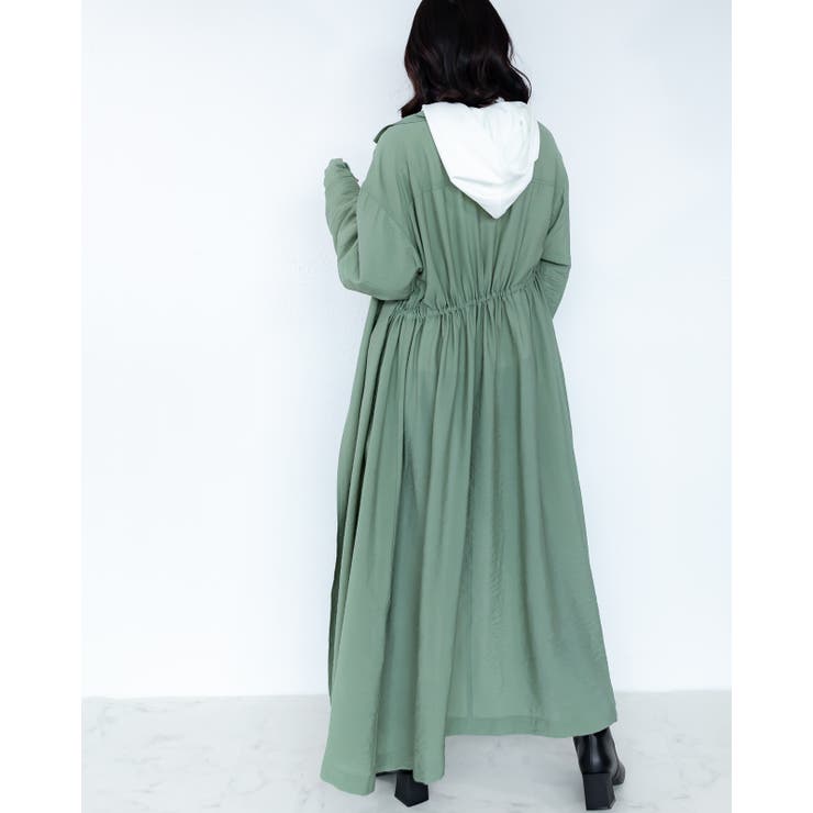 ガーゼガウンコート レーディス フロントボタン | Frenchic | 詳細画像28 