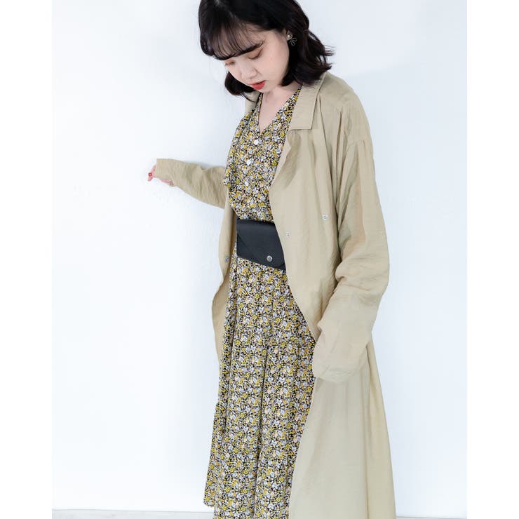 ガーゼガウンコート レーディス フロントボタン | Frenchic | 詳細画像7 