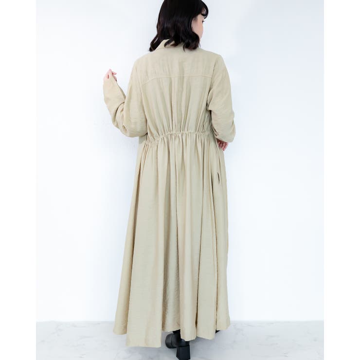 ガーゼガウンコート レーディス フロントボタン | Frenchic | 詳細画像9 