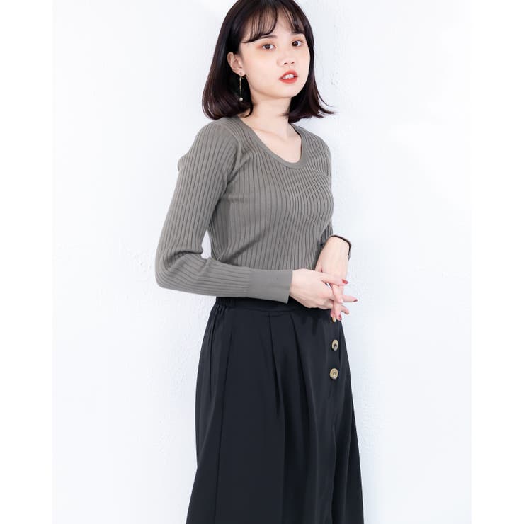 スカート風キュッロト レーディス スカート | Frenchic | 詳細画像12 