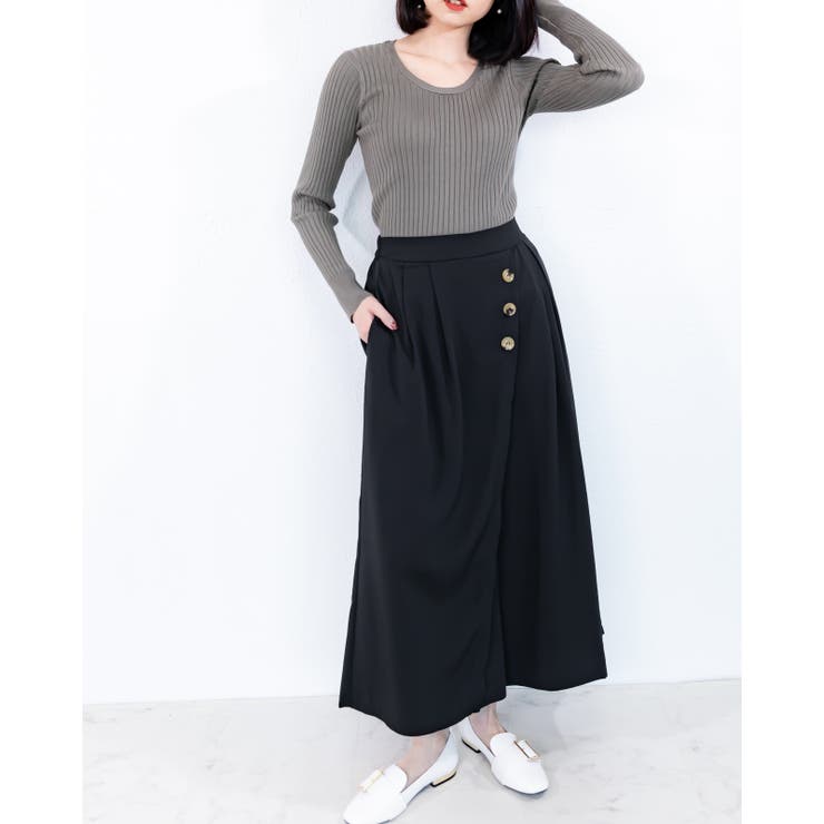 スカート風キュッロト レーディス スカート | Frenchic | 詳細画像14 