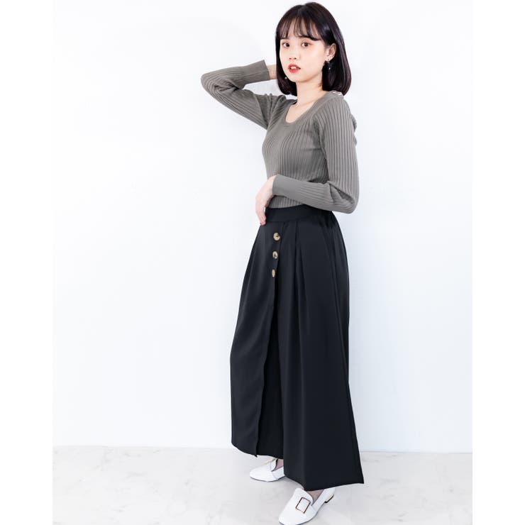 スカート風キュッロト レーディス スカート | Frenchic | 詳細画像16 