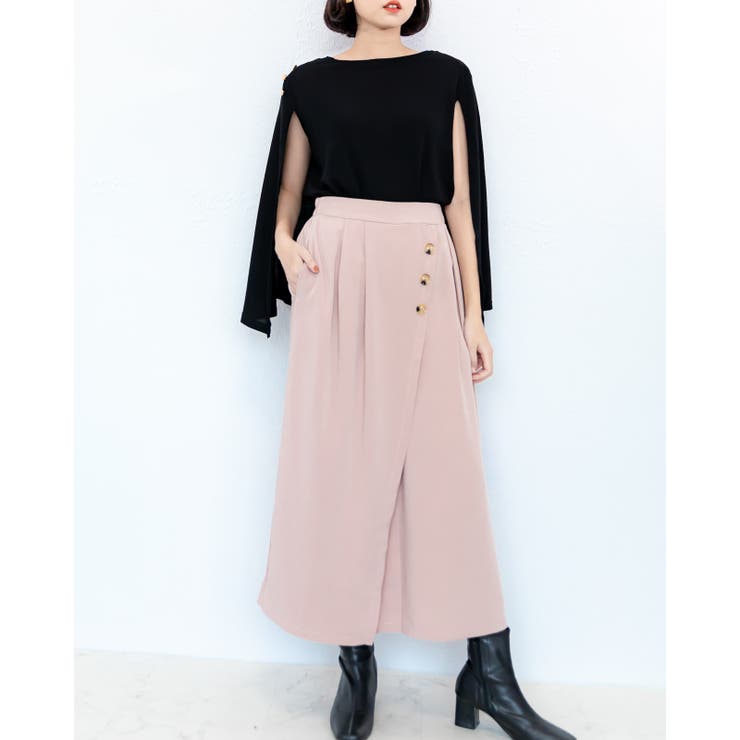 スカート風キュッロト レーディス スカート | Frenchic | 詳細画像21 