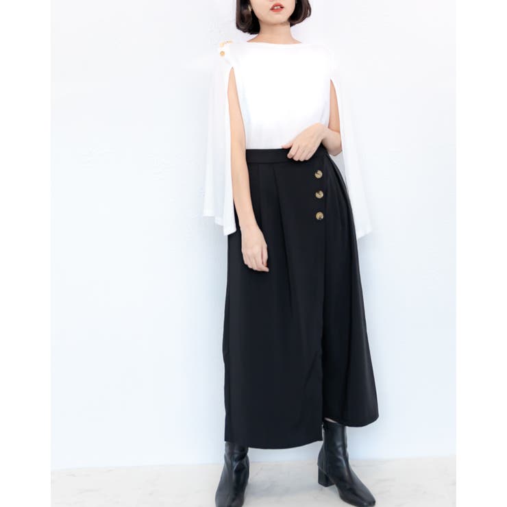 スカート風キュッロト レーディス スカート | Frenchic | 詳細画像23 