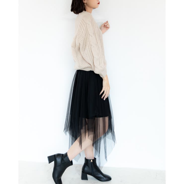 Ｖネックニットトップス レーディス 長袖 | Frenchic | 詳細画像9 