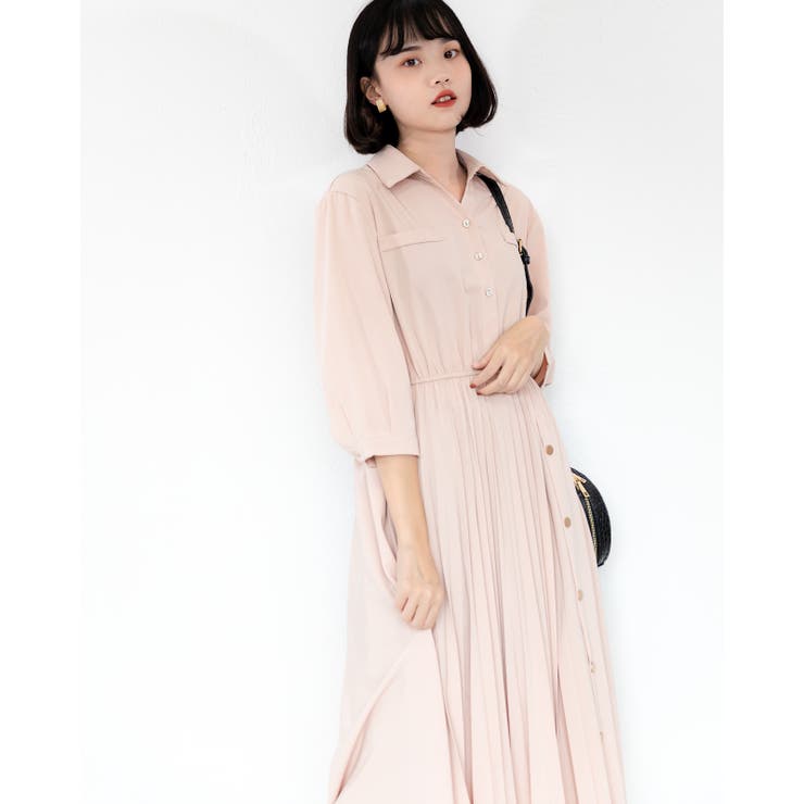 切り替えプリーツワンピース レーディス ワンピース | Frenchic | 詳細画像7 