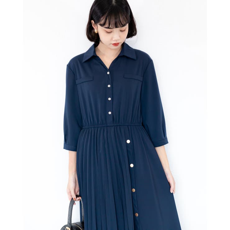 切り替えプリーツワンピース レーディス ワンピース | Frenchic | 詳細画像19 