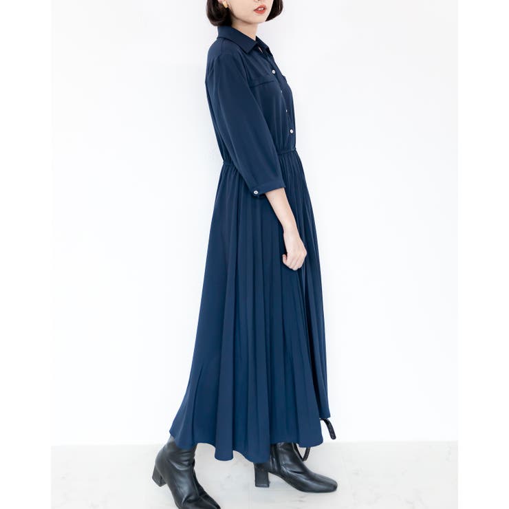 切り替えプリーツワンピース レーディス ワンピース | Frenchic | 詳細画像18 