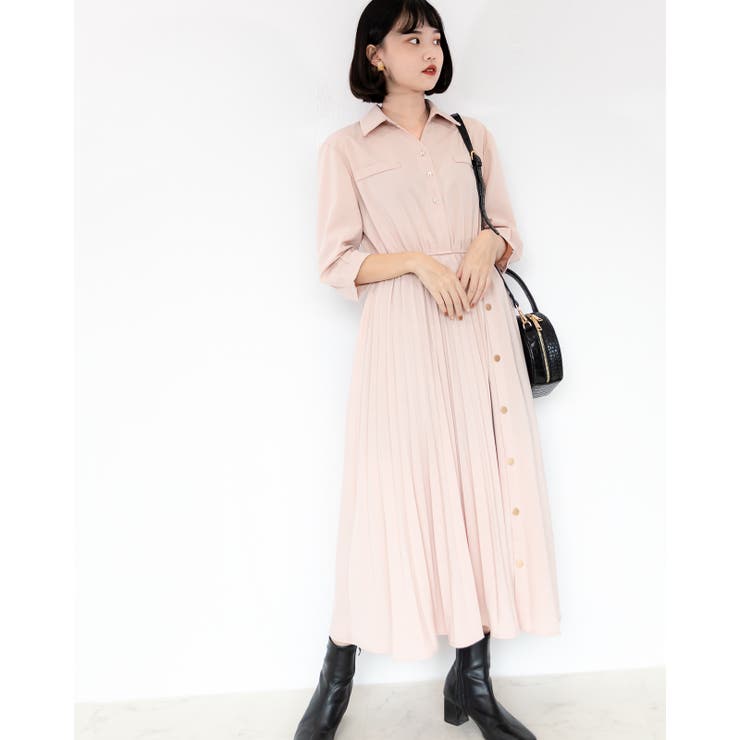 切り替えプリーツワンピース レーディス ワンピース | Frenchic | 詳細画像21 