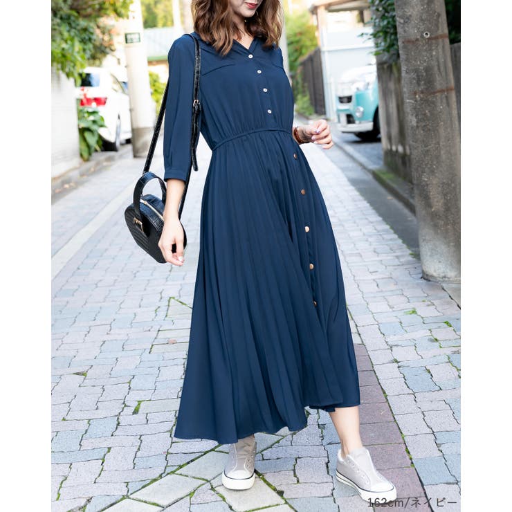 切り替えプリーツワンピース レーディス ワンピース | Frenchic | 詳細画像27 