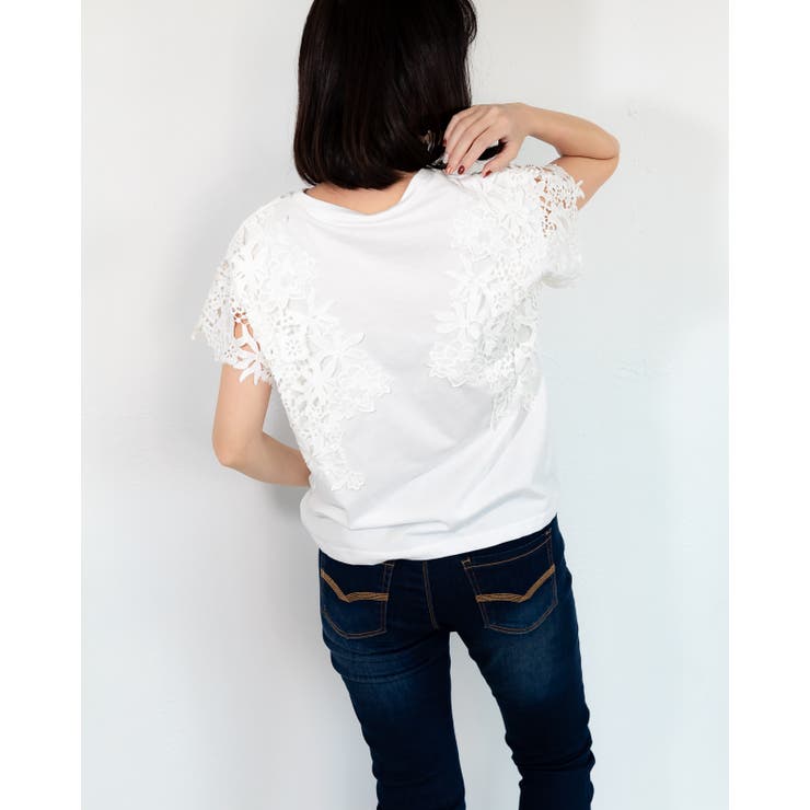レースカットソー レーディス トップス | Frenchic | 詳細画像15 