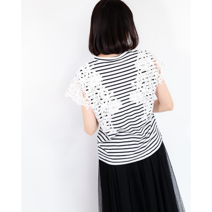 レースカットソー レーディス トップス | Frenchic | 詳細画像6 