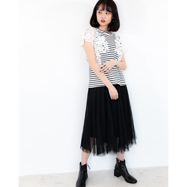 レースカットソー レーディス トップス | Frenchic | 詳細画像9 