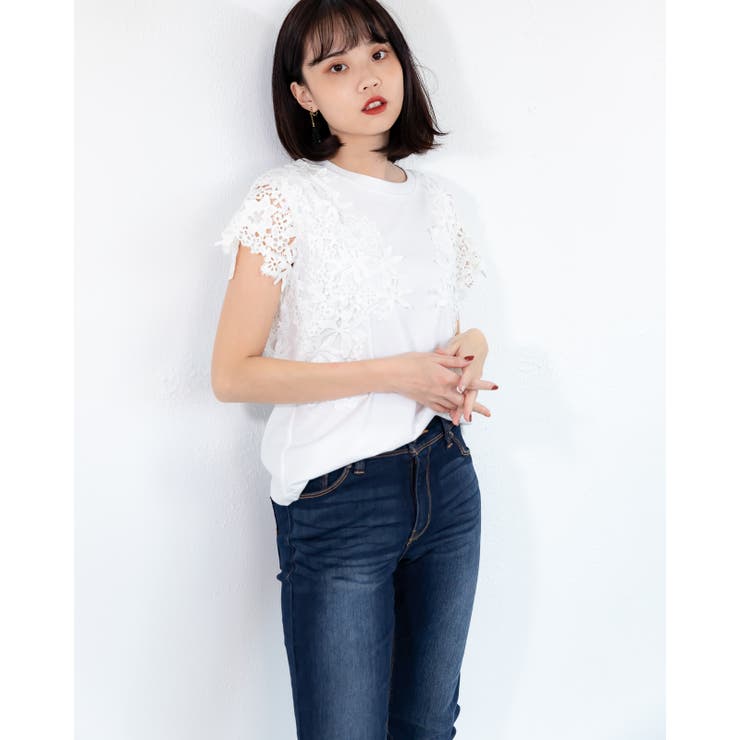 レースカットソー レーディス トップス | Frenchic | 詳細画像13 