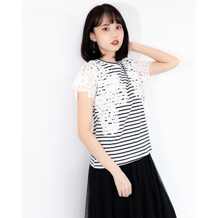 レースカットソー レーディス トップス | Frenchic | 詳細画像11 