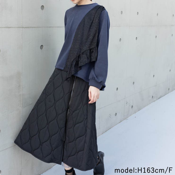 裏起毛レーストップス | Frenchic | 詳細画像16 