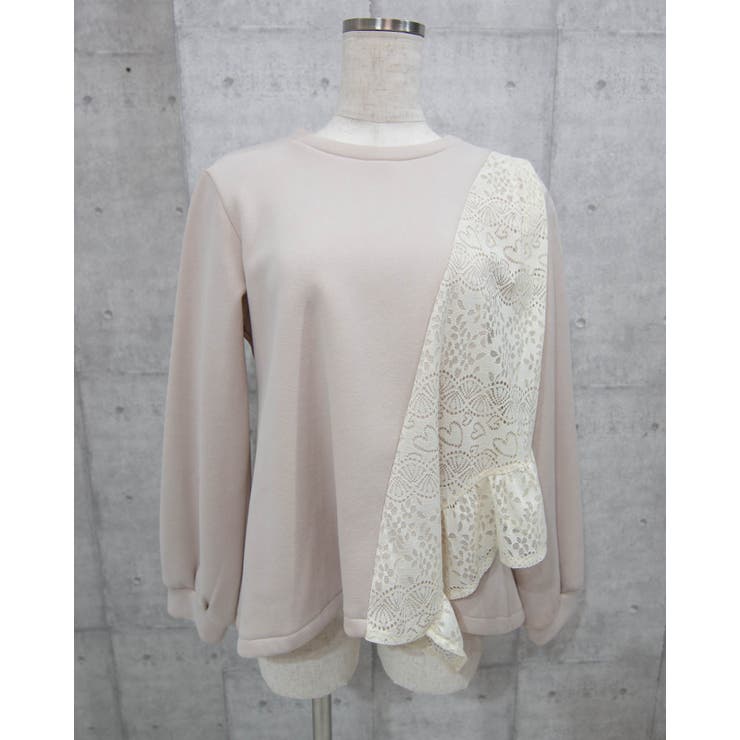 裏起毛レーストップス | Frenchic | 詳細画像20 