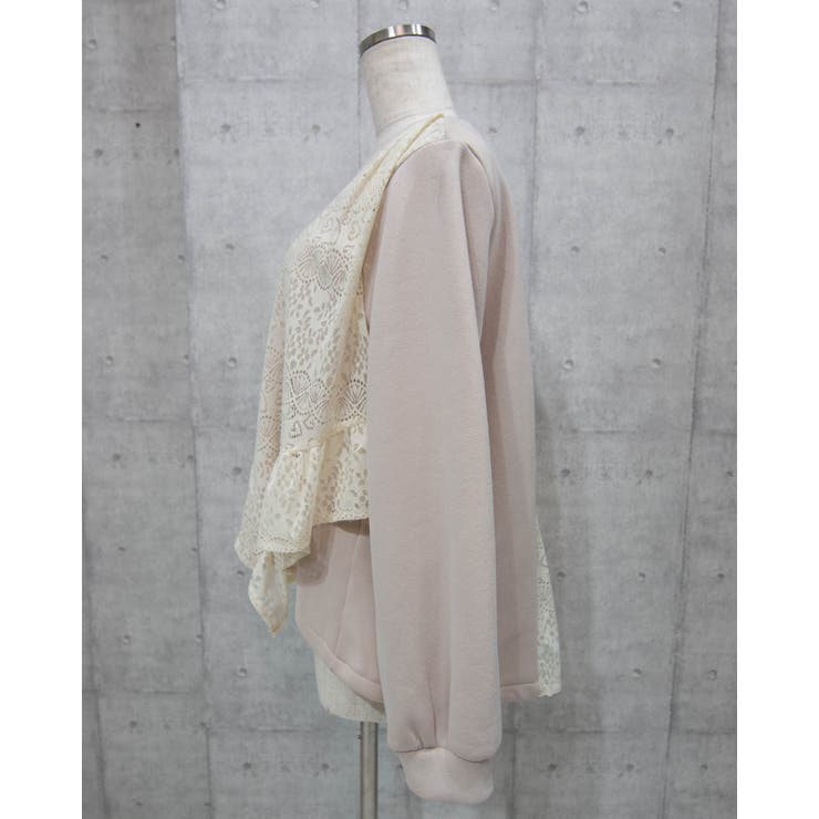 裏起毛レーストップス | Frenchic | 詳細画像21 