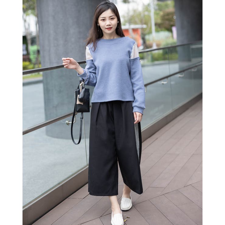 ポケット付きレースボトムパンツ | Frenchic | 詳細画像5 