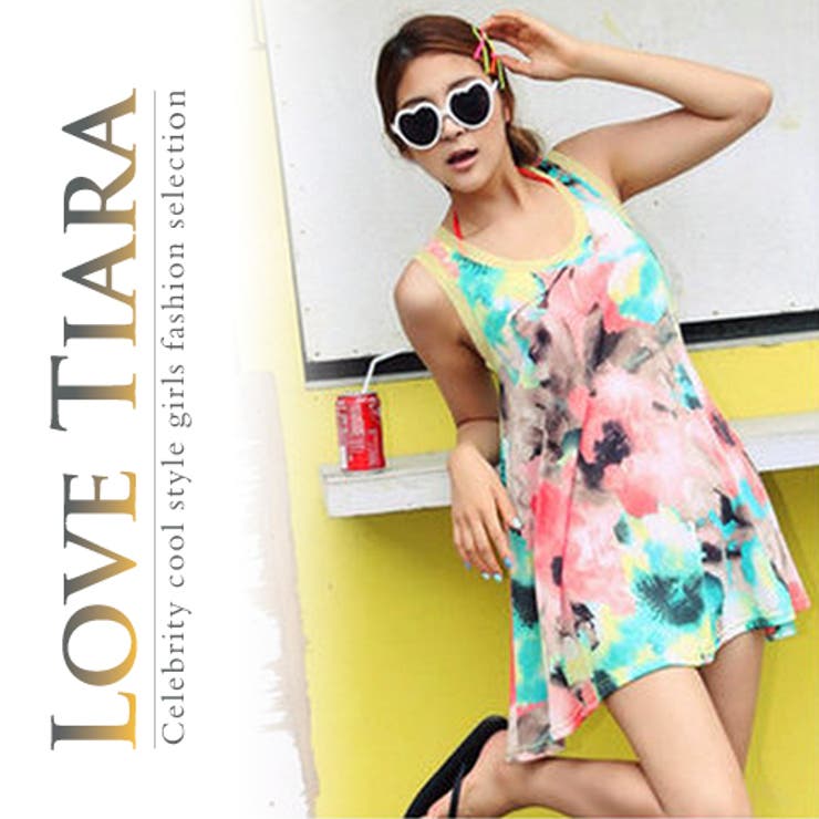ワンピース 透けメッシュ南国リゾートタンクワンピース 水着の上にサラッと着 品番 Lv Lovetiara ラブティアラ のレディースファッション通販 Shoplist ショップリスト