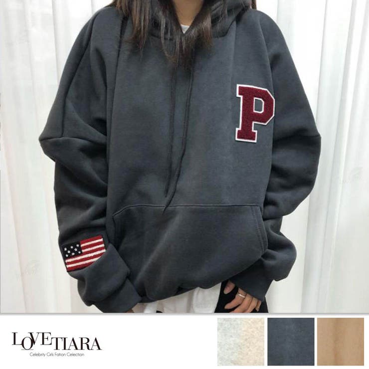 秋冬新作 Usaロゴパーカー 品番 Lv Lovetiara ラブティアラ のレディースファッション通販 Shoplist ショップリスト