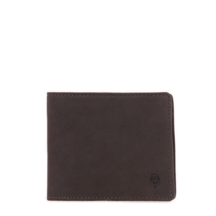 クロ | 【Bianchi】 ヌバック革二つ折り財布 BIE1002 | LOWARD