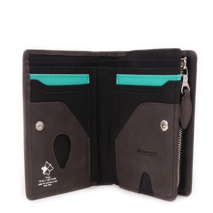  【Bianchi】ヌバック革LFミドルウォレット BIE1004 | LOWARD | 詳細画像5 