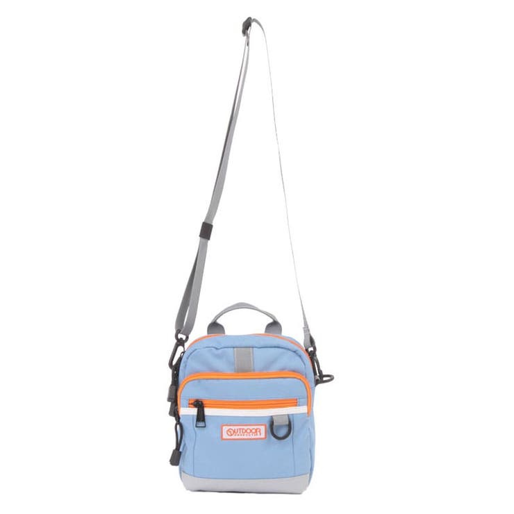 スカイ | 【OUTDOOR】ミニショルダーバッグODA030コンパクトシンプル撥水加工カレ… | LOWARD
