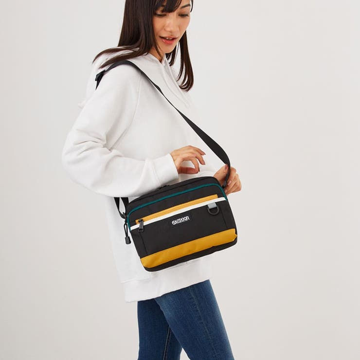 【OUTDOOR】ショルダーバッグコンパクトシンプル撥水加工ODA032カレッジ… | LOWARD | 詳細画像2 