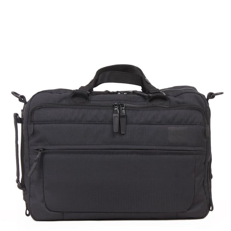 クロ | 【PID】3WAYビジネスリュック 再生ポリエステル使用 PAT502 | LOWARD