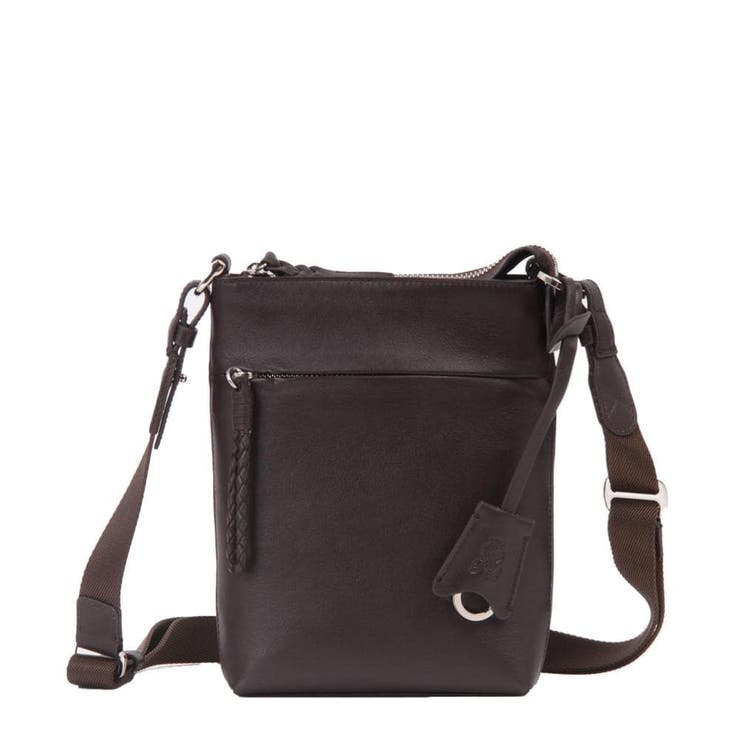 チョコ | 【PID 】 撥水レザー ミニショルダーバッグ PAV107 | LOWARD