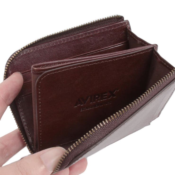 【国内正規品】 AVIREX】イタリアンレザー [品番:ROWB0000305 AX9103 L字財布 バッグ・財布