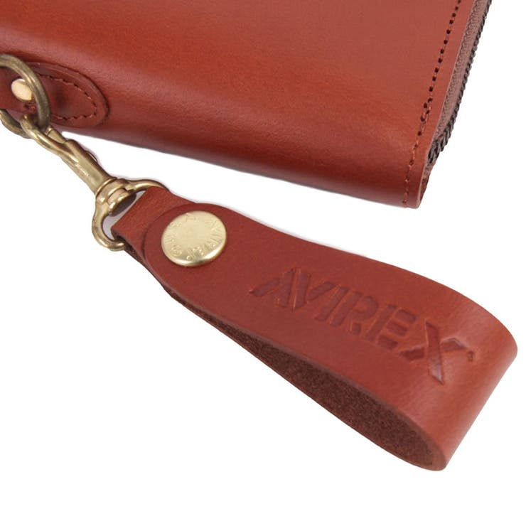 【AVIREX】バッファローレザー ミドルウォレット AX9301  | LOWARD | 詳細画像8 