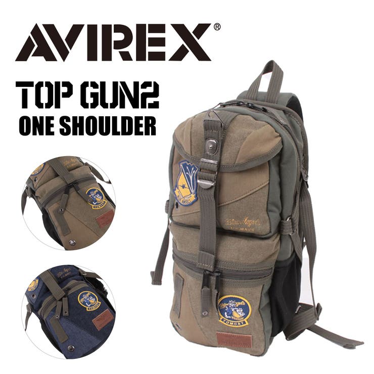 AVIREX】アヴィレックスAVIREXワンショルダーバッグイーグルトップガン 